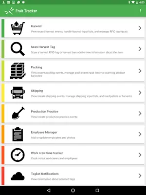 Croptracker android App screenshot 3